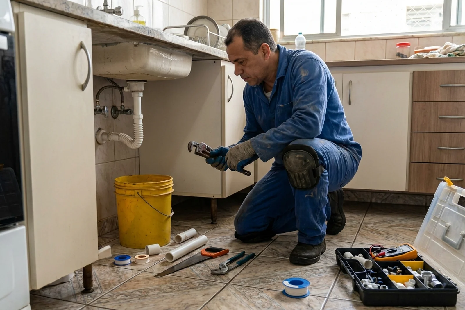 Reparos hidráulicos e detecção de vazamento em Franca-SP